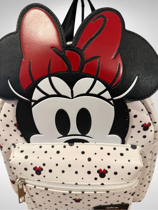 Disney Minnie Mouse NWT Peek A Boo Polka Dot 3D Ears Mini Backpack main image 12